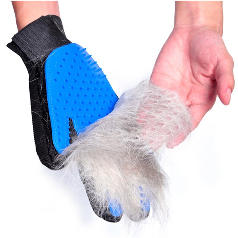 Guantes de silicona para gatos, peine para pelo, cepillo para baño de Mascota, productos de aseo para mascotas, productos de aseo para cachorros