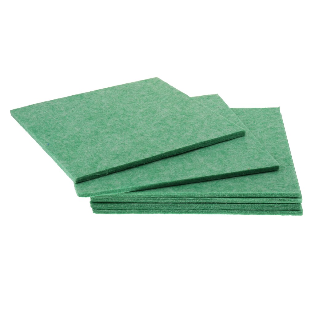 6 Pcs Geluidsisolatie Akoestische Schuim Panel Polyester Vezel Voor Studio Ktv Geluid Isolatie