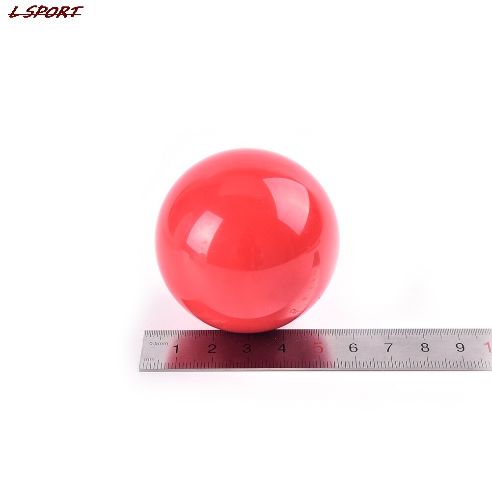 1PC 52.5mm Billiard Training Ball Resin Snooker Ball Cue Ball Red Pool Balls for Billiards Snooker Accessories