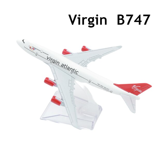 Spainish Iberia Airlines A330 aereo in lega pressofuso modello 15cm World Aviation da collezione in miniatura Souvenir Ornament: Virgin  B747