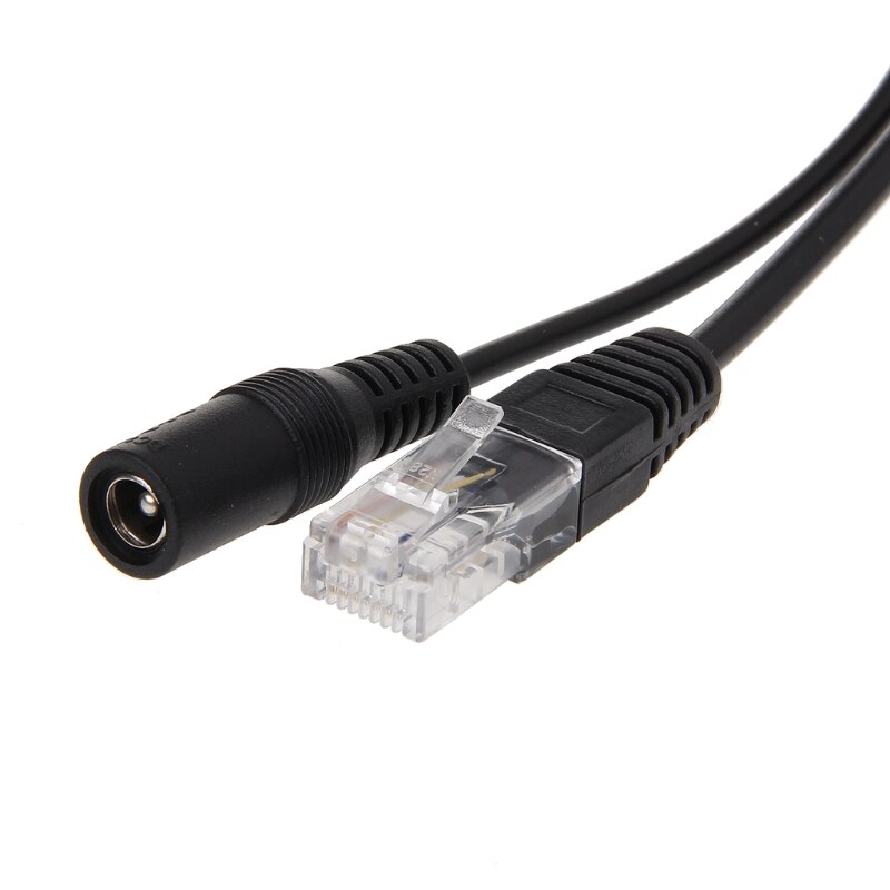 Adaptateur de séparateur de POE RJ45 | Kit de câbles d'alimentation Passive sur Ethernet 12-48V