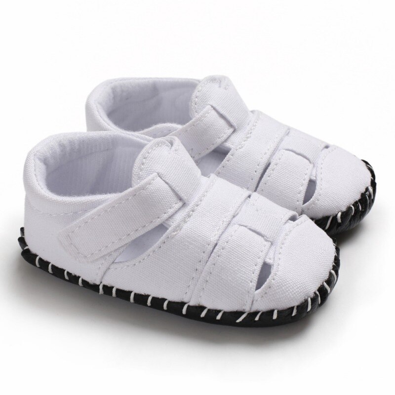 Summer Baby Boys Sandals Newborn Baby Shoes Breathable Anti-Slip Hollow Baby Sandals Toddler Soft Soled Beach shoes