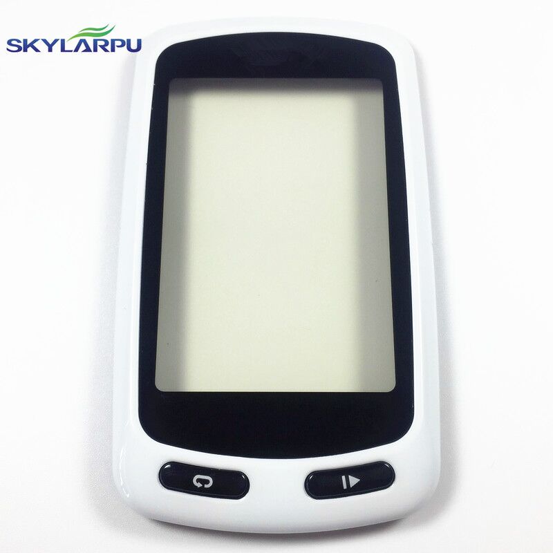 Skylarpu 2.6 zoll kapazitiver touchscreen für garmin edge 810 gps-fahrradcomputer, touchscreen-digitalisierer-panel (mit weißem rahmen)