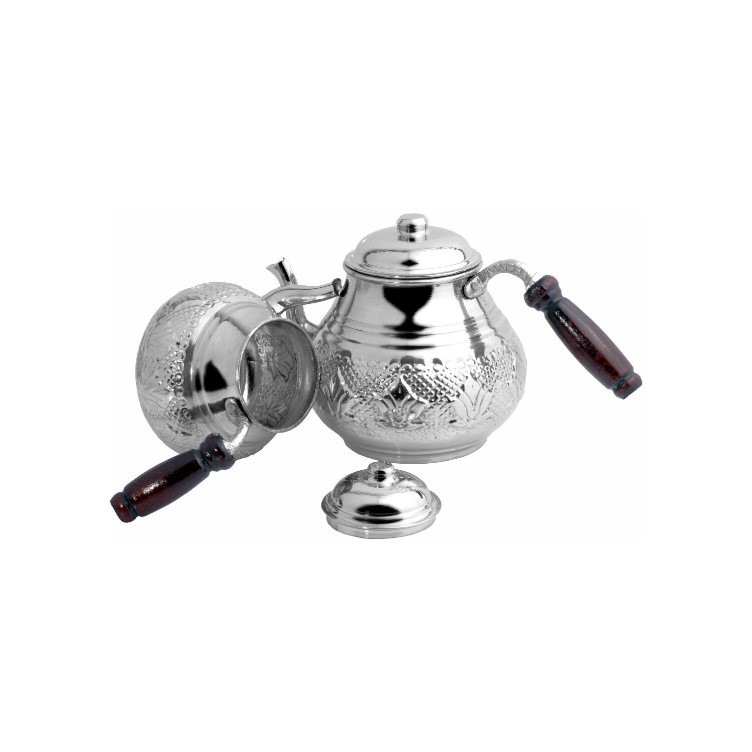 Teapots Tea Pot Copper Handmade Tea Set Traditional Turkish Chinese Japanese Asian Tea Coffee Kettle Boiler Christmas