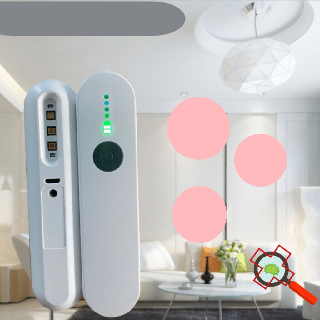 LED UV Disinfection Lamp Ultraviolet Chargable Germ-killing For Home Car