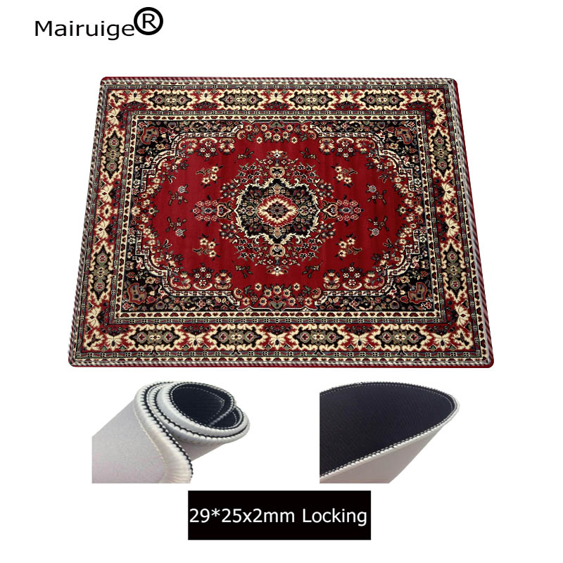 Mairuige 90X40CM Large Gaming Mouse Pad Locking Edge Mouse Mat Speed Version for Dota CS GO Mousepad 11 Sizes for Persian Carpet: 250X290X2MM