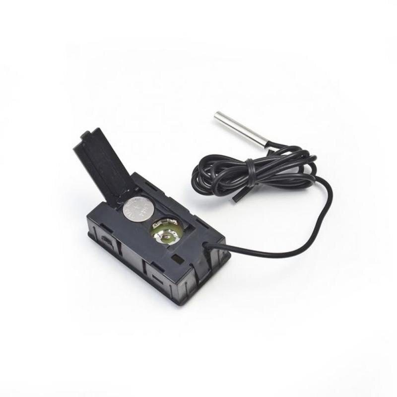 1pcs White/Black Digital Probe Embedded Thermometer Home Kitchen Fridge Freezer Aquarium Tank Incubator Temperature Sensor