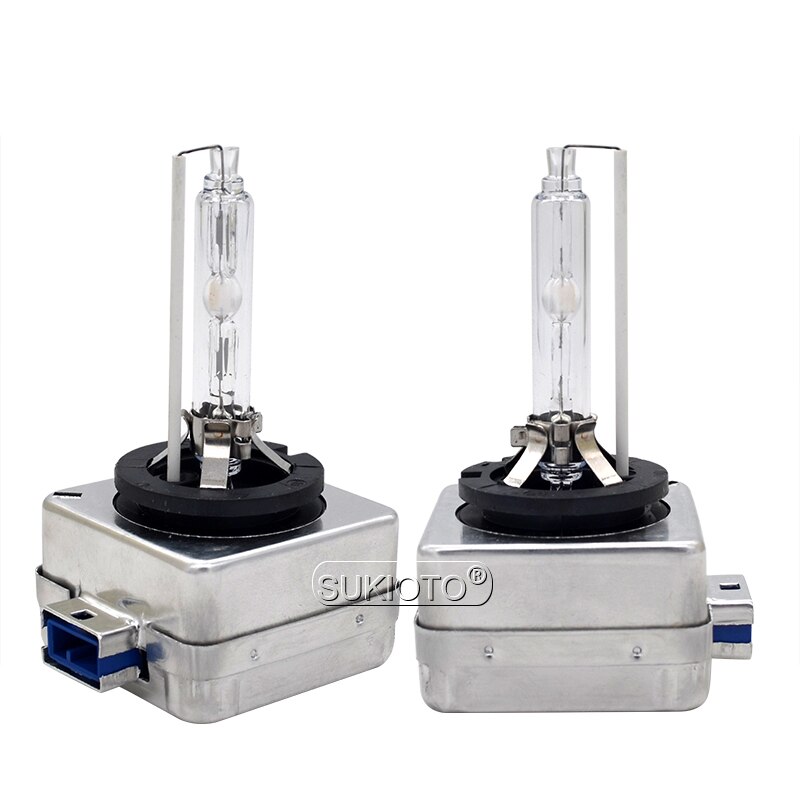 SUKIOTO – ampoules au xénon HID pour phares de voiture, 2 pièces, 25W D8S, 12V, 6000K, 8000K, 5000K, 4300K, D8S