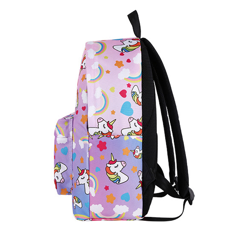 Scool Book Portfolio Child Children Unicorn School Bag Backpack Schoolbag Kid For Girl Teenager Meninas Baby Kindergarten Infant