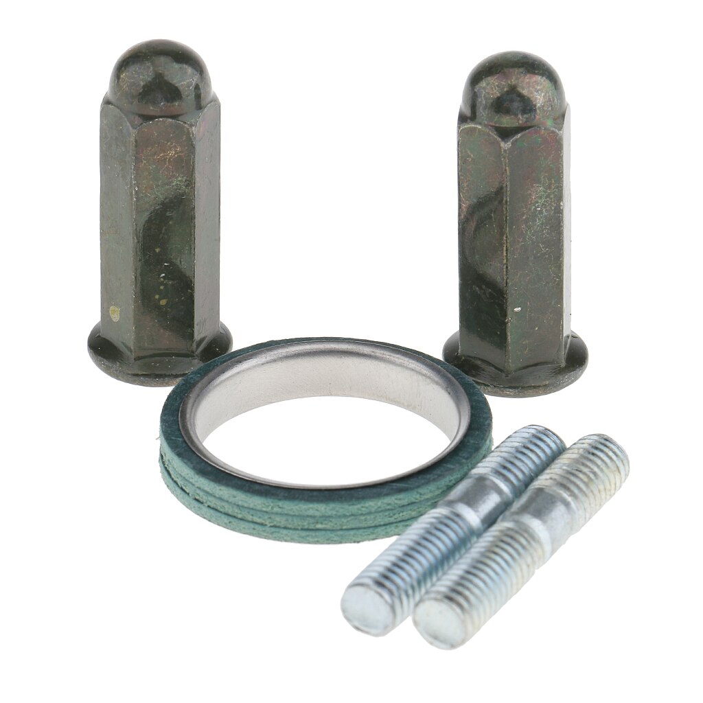 Scooter Exhaust Nuts+Stubs+Gasket Gy6 50cc Moped Scooter 139qmb 150cc-125cc