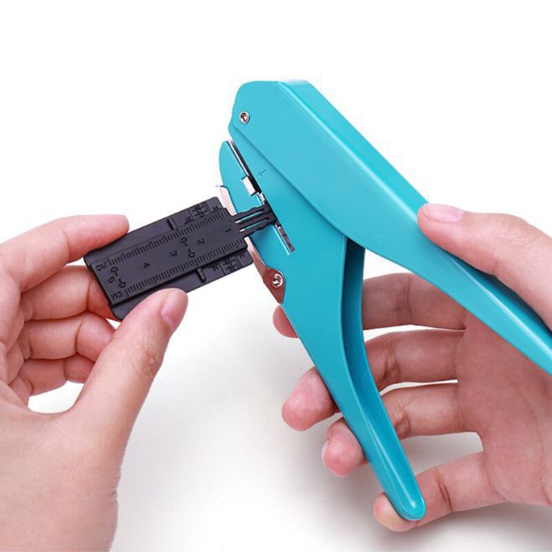 Hand-held Mushroom Hole Puncher Paper Cutter Loose-leaf Manual Punching Machine for Office Home Students DQ