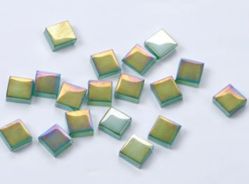 Tuile mosaïque mini verre cristal gratuit | Matériau artisanal, carrelage fait à la main, mini micro pierre libre, bricolage 200 pièces: type9
