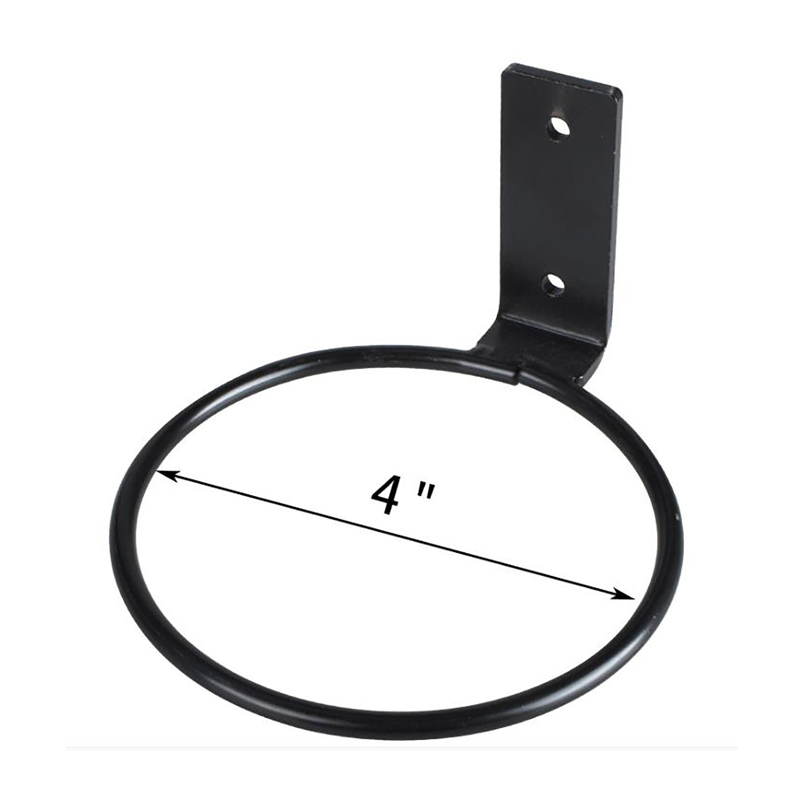 Pot Ring Garden Balcony Indoor Outdoor Decoration Trays Wall Mounted Flower Planter Tray Stand Pot Holder: 4inch