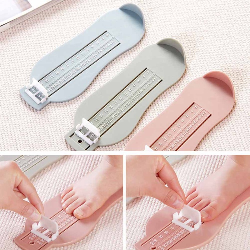 Baby Feet Foot Long Measuring Children Girl Boy Foot Measuring Instrument Growth Supplies andom Colors