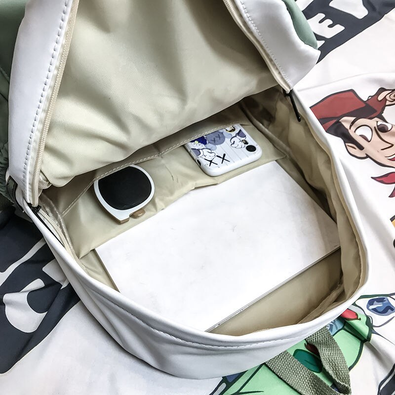 Schooltassen voor tienermeisjes, rugzakken voor jongens, damestassen, oxford waterdichte, lichtgewicht schooltas met panelen, studenten- en collegestijl