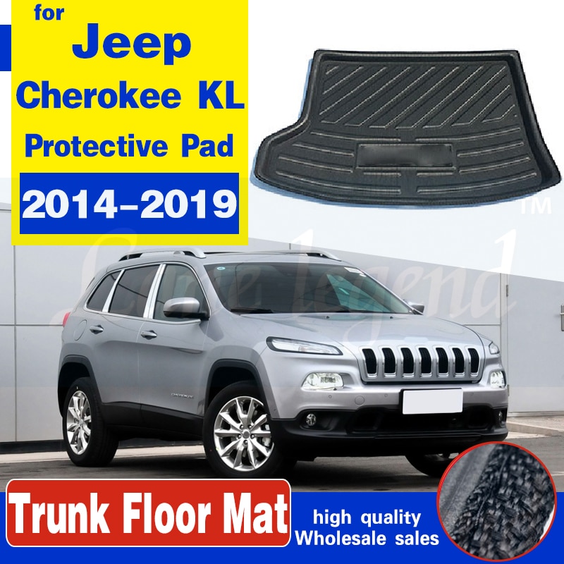 Voor Jeep Cherokee Kl - Tailored Cargo Liner Boot Lade Kofferbak Floor Mat Tapijt Waterdicht