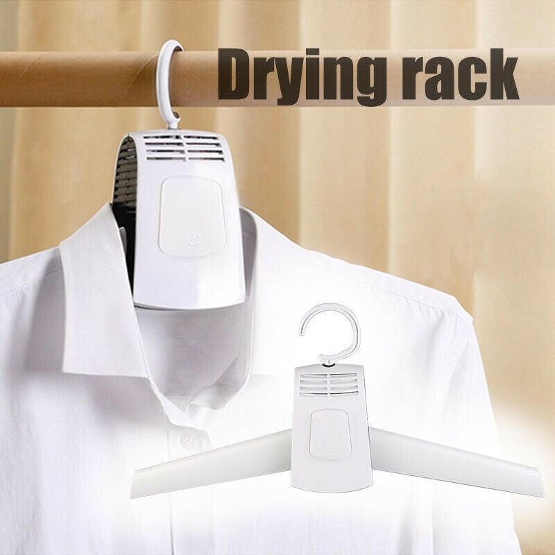 Portable Electric Clothes Drying Hangers Rack Dryer Hanger Folding Travel Laundry Shoes Clothes Dryer MachineTravel