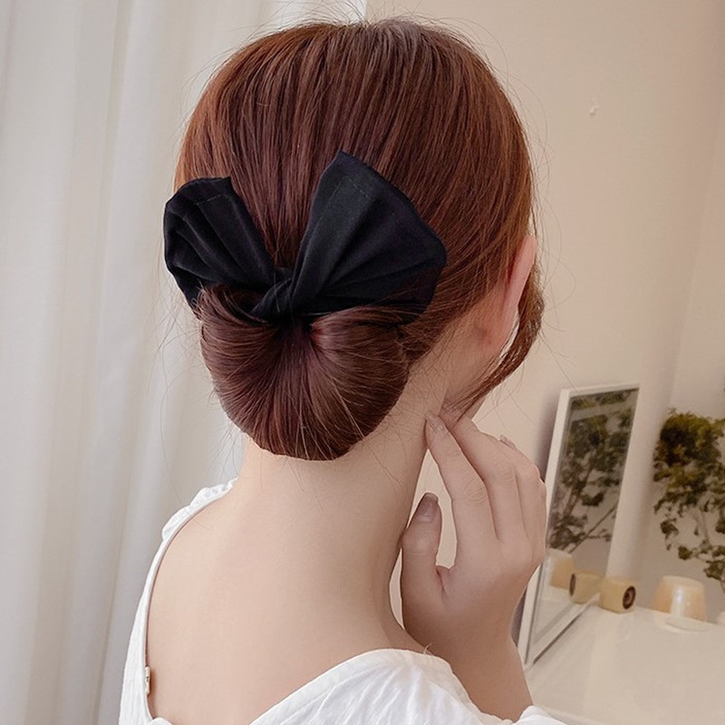 Vrouwen Haar Styling Hoofdbanden Vlecht Haar Wendingen Franse Bun Maker DIY Paardenstaart Houder Luipaard Print Haar Styling Accessoires Meisjes: Rose Rood
