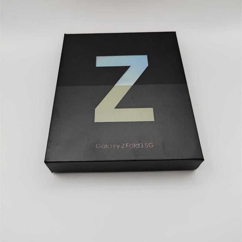 Retail Packing Box for Samsung Galaxy Z Fold2 5G Z Fold3 5G Total Empty Box for Samsung Z Fold 2 3 5G Phones: Z Fold 3 5G(sliver)