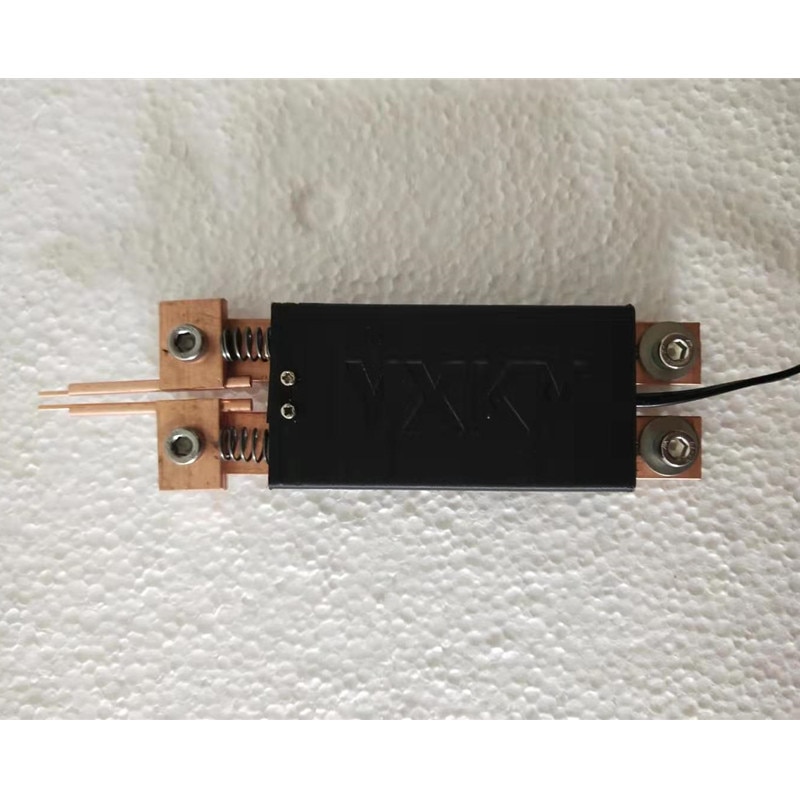 Diy puntlasapparaat lassen 18650 accu handbediende puntlaspen 25 vierkante laspennen met regelfunctie