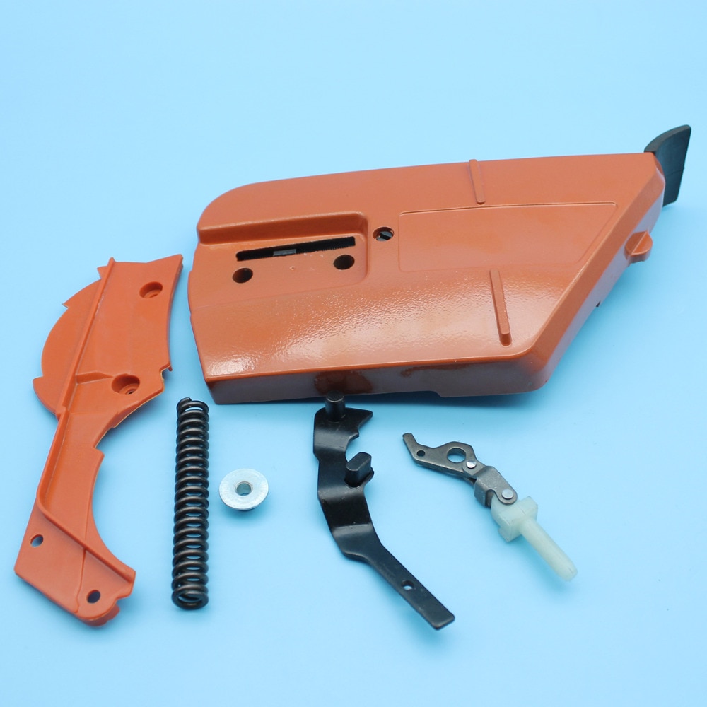 Chain Brake Clutch Cover Spring Lever Fit For HUSQVARNA 362 365 371 372 XP 385 390 Chainsaw Replacement 503751103, 537 03 35-01