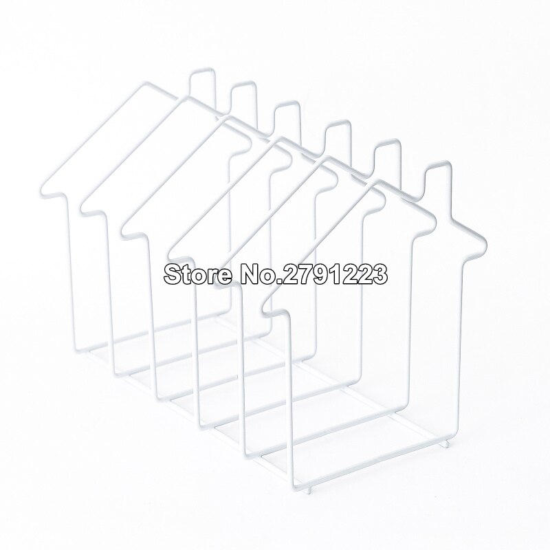 1 pcs Gold/Rose Gold H Shape Electroplated Bookend Desk Organizer Desktop Office Home Bookends Book Holder Black Book Stand: white