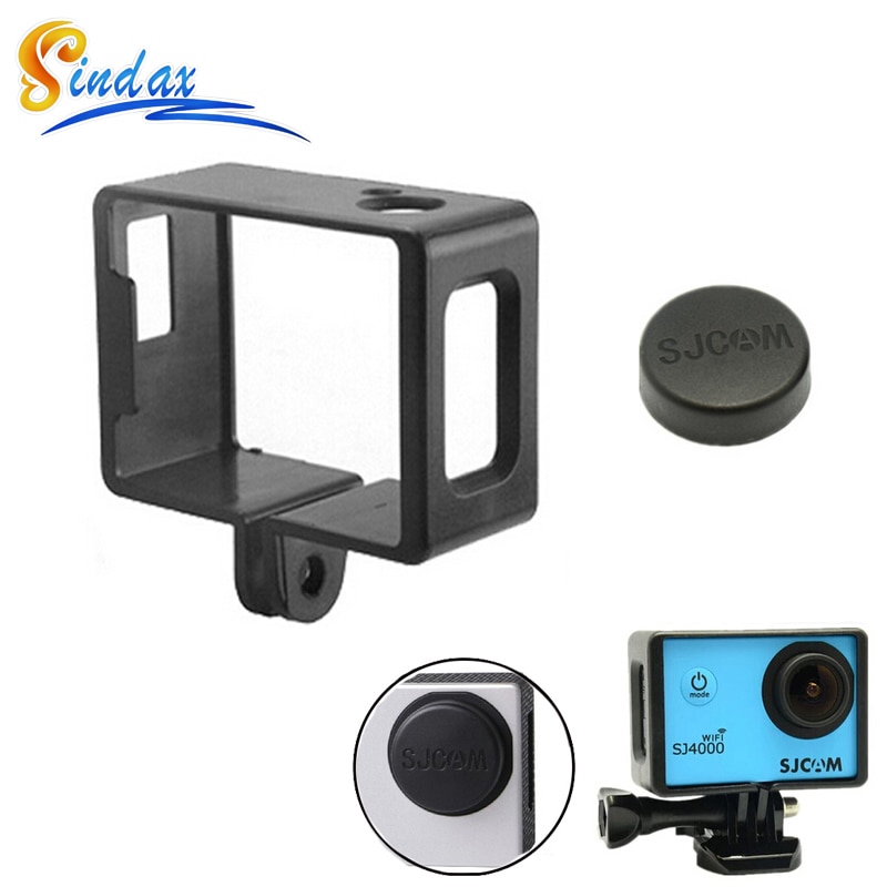 Sindax Accessoires Beschermende Frame VOOR SJ4000 Case Lens Cap voor WIFI SJ4000 Actie Camera Frame Case Voor SJ4000 Wifi SJCAM