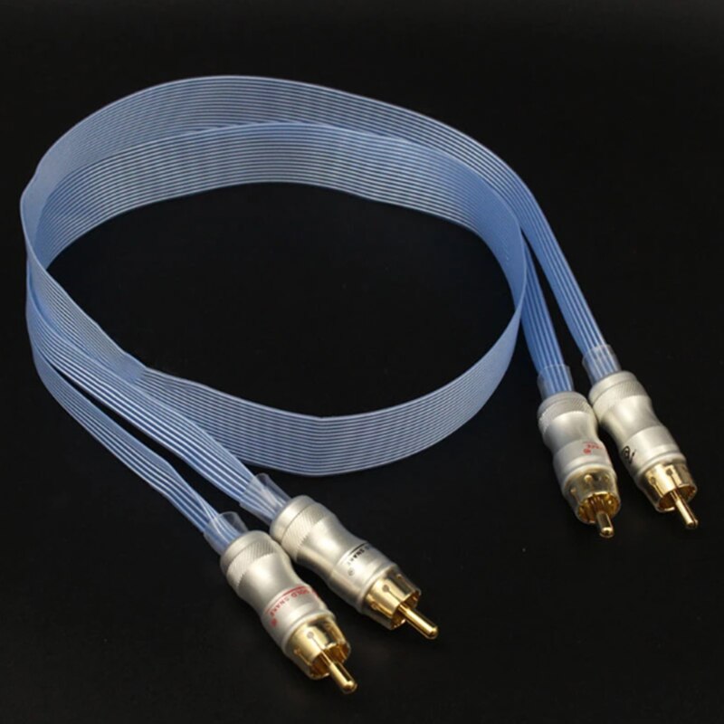 Hifi Nordost Verzilverd Kabel Blueheven King Snake Vergulde Rca Interconnect Kabel