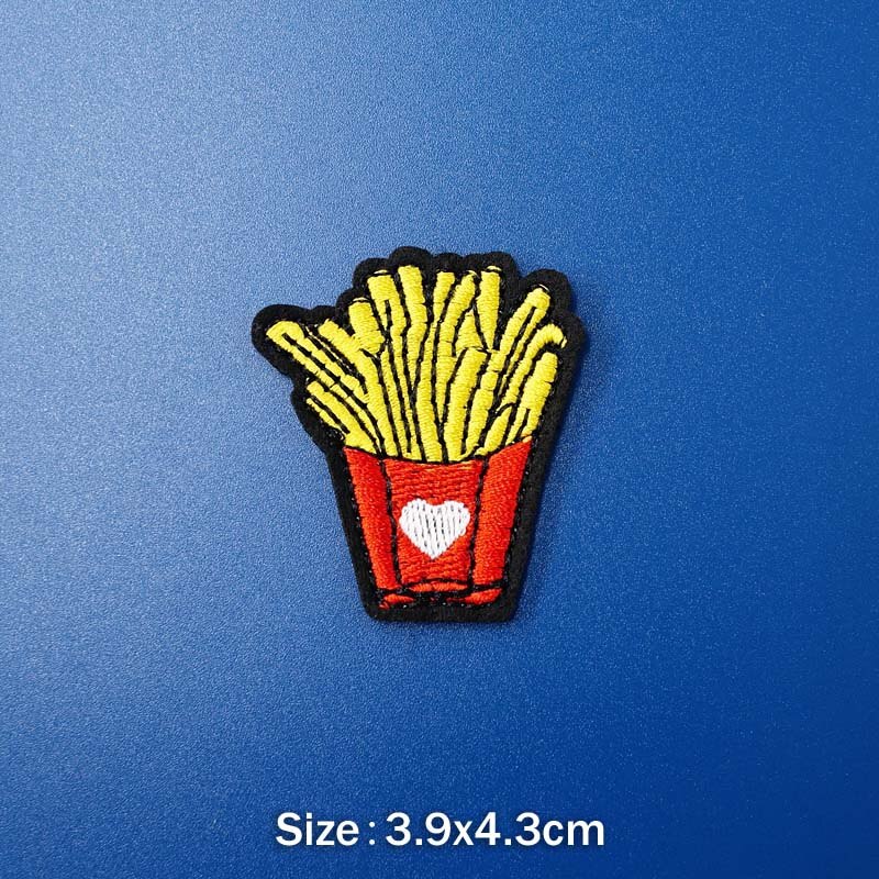 49 Lightning Iron Op Patches Borduren Badge Applique Kleren Strijken Kleding Naaien Levert Decoratieve Badges Sew Op Patch: Coffee