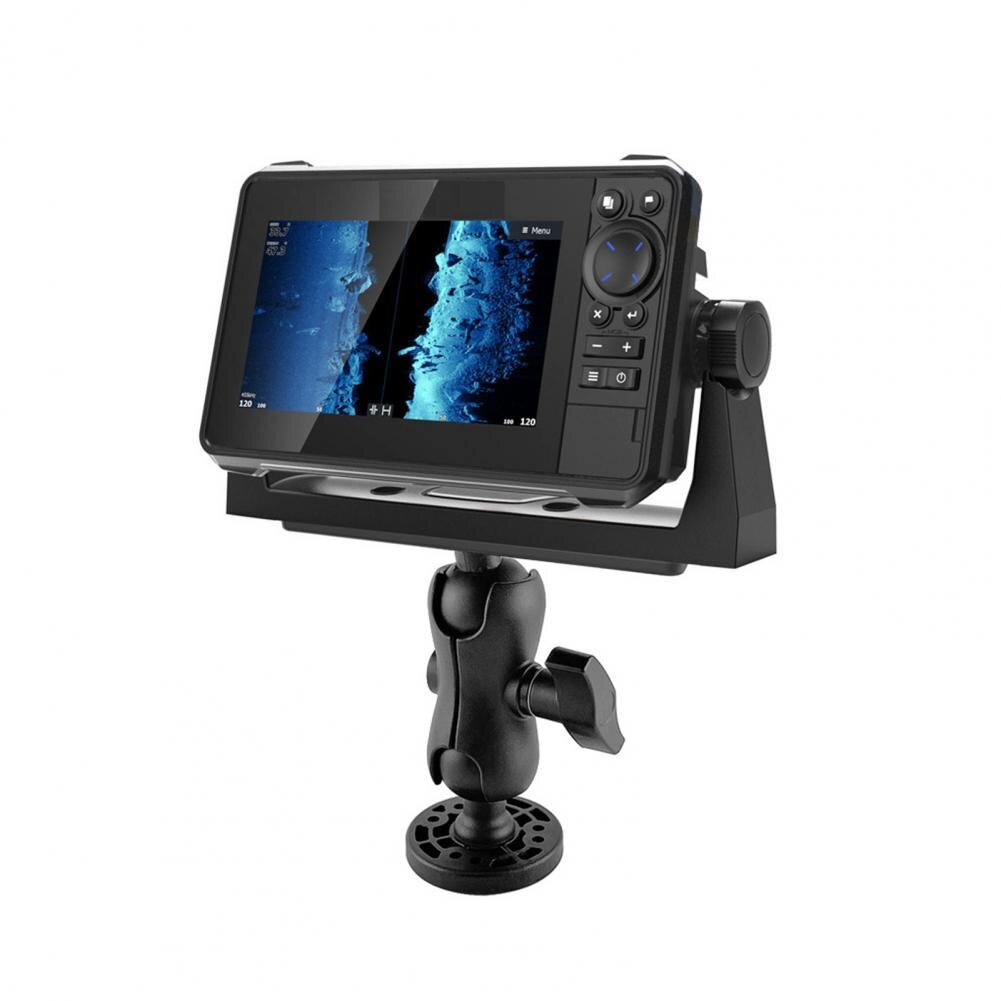 Fishfinder 360 Graden Ronde Gemonteerd Beugel Vis Finder Tool Swivel Bal Mount Base Fishfinder Gps Plaat Roterende Vis Detector