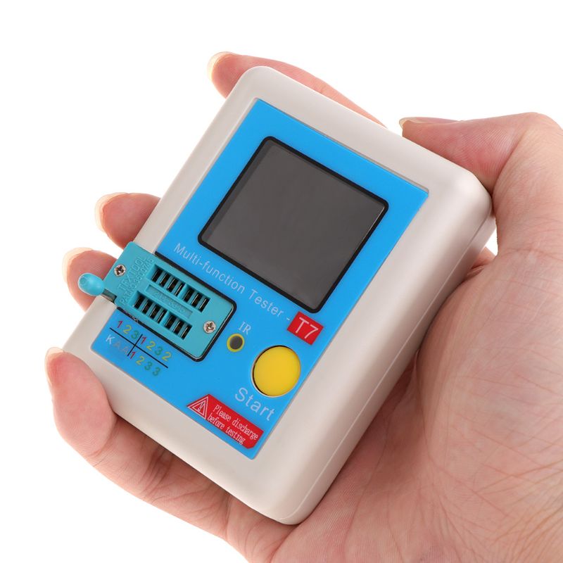 LCR-T7 nowy próbnik próbnik elektroniczny trioda dioda TFT miernik pojemności wskaźnika pokrycia wypływów netto miernik parametru ESR