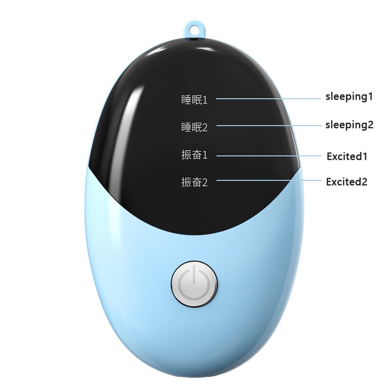 Slaap Steun Apparaat Usb Opladen Micro-Huidige Pulse Hypnose Handheld Ontspanning Rustgevende Geest Snelle Slaap Smart Slaap Instrument: Default Title