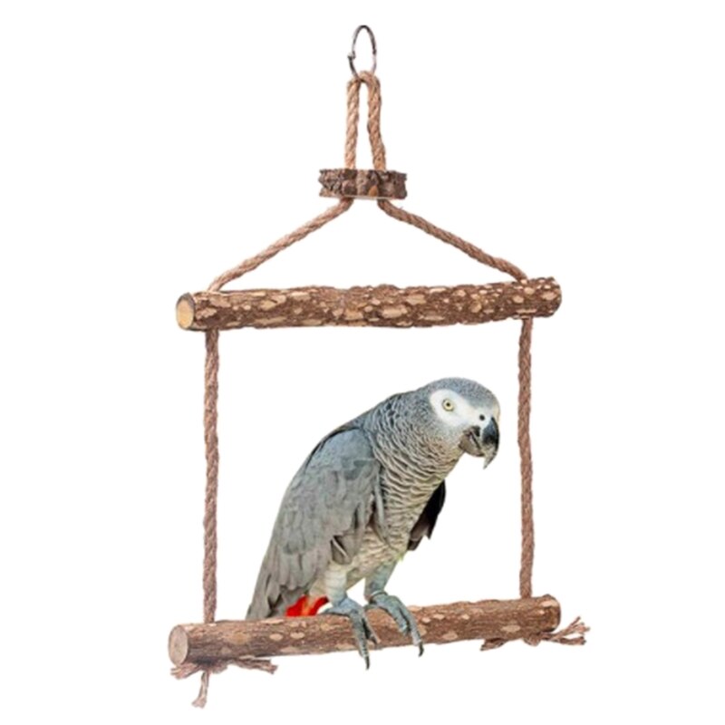 Picture of Large Bird Chicken Swing Toy Parrot Macaw Hens Nat... – Grandado