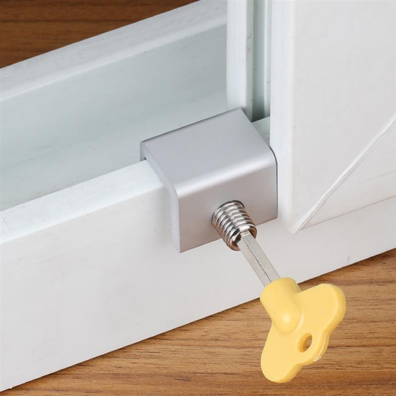 2pcs Window Safety Lock Guard Against Theft Safety Lock Windows Hardware For Home Store Office