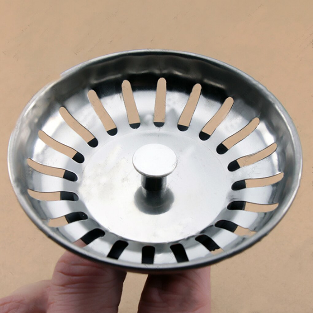 Kitchen Sink Strainer Stopper Cover Stainless Steel Bathroom Basin Hair Catcher Trap Floor Waste Plug Sink Filtre