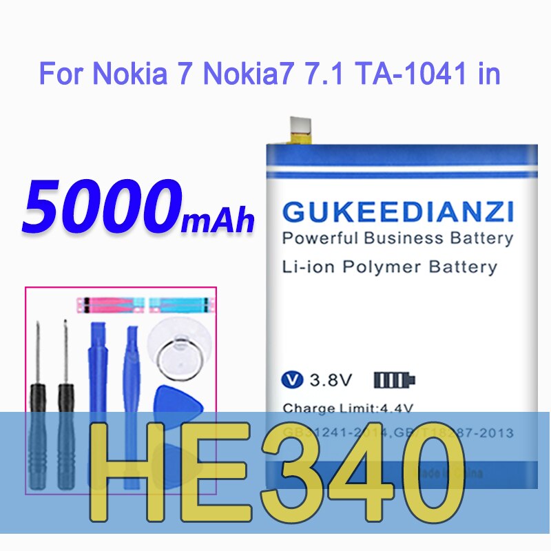er316 Batterie Für Nokia 6 N6 TA-1000 TA-1003 TA-1021 Für Nokia 7 8 7 Plus 7.1/8 Sirocco er317 er335 er345 er347 er346 er333: HE340