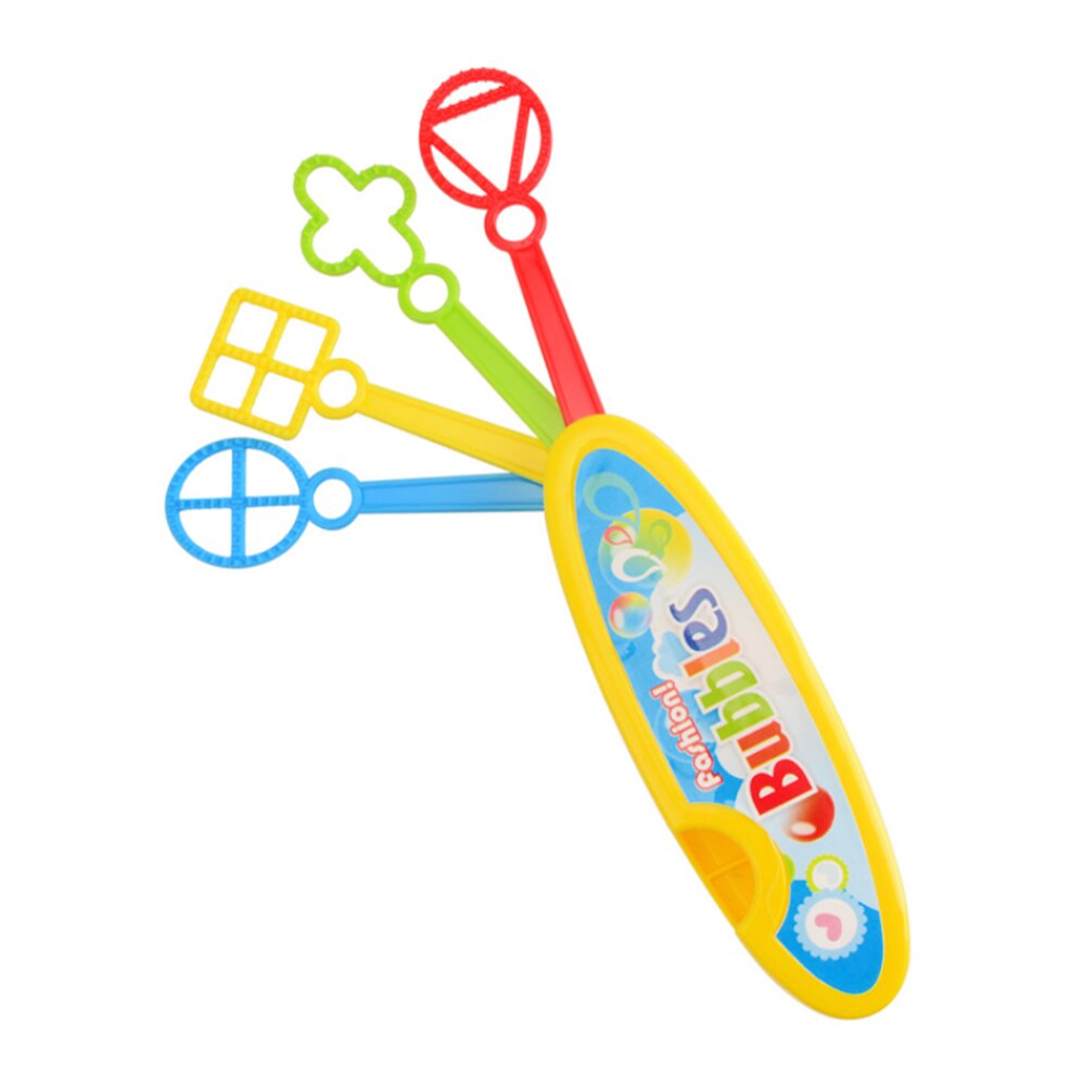 Consegna casuale Bolla Strumento tenuto in Mano di Stoccaggio Colpo Bolla di Sapone Bastone Stallo Giocattolo per Bambini tutto'aperto Giocattoli Gioco Nuovo