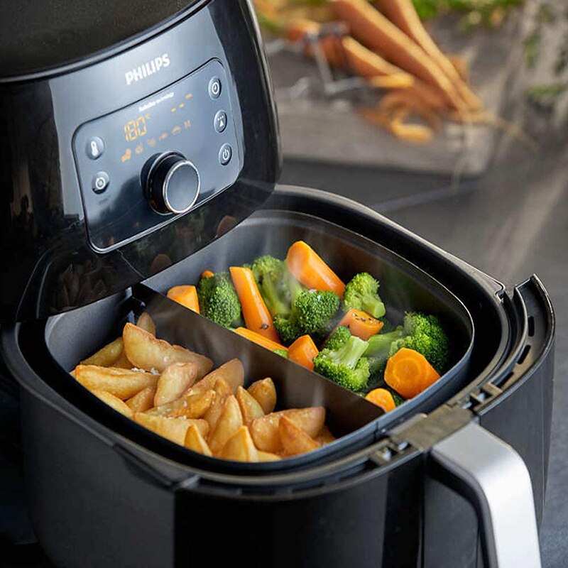 Airfryer matlagingsdeler airfryer kurvseparator luft-frityrkoker kurvdeler holder matte atskilt airfryer tilbehør