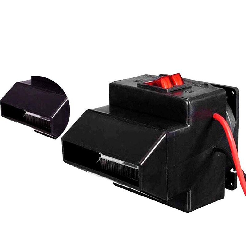 Przenośny robić samochodu grzejnik ceramiczny i wentylator chłodzący, 24V 150W-300W automatyczny szybkie ogrzewanie odmraża Defogger Windsn Demister pojazd Heate