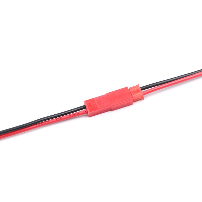 20pcs 2 Pin Connector Male Female JST Plug Cable 22 AWG Wire For RC Battery Helicopter DIY LED Lights Decoration