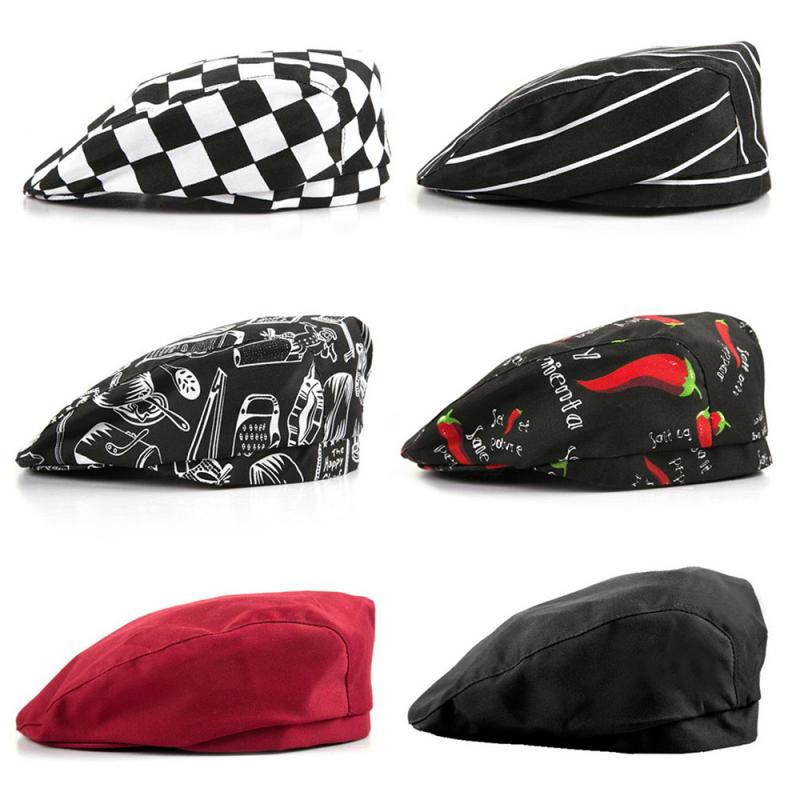 Beret Western Restaurant Hotel Work Hat Chef Hats Cafe Cake Shop Advance Cap Waiter Caps