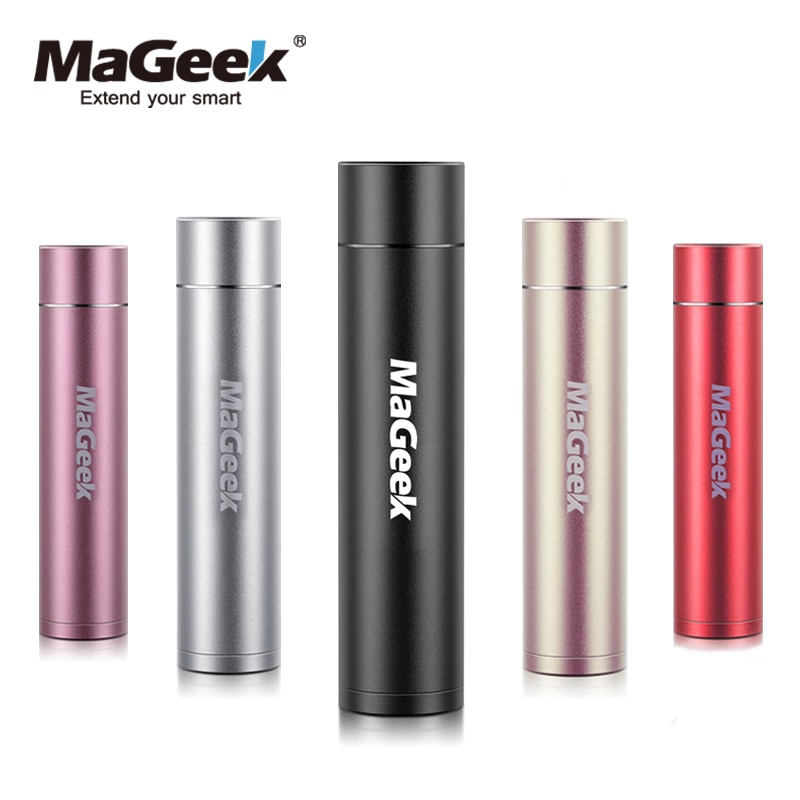 MaGeek 3350mAh Battery, Power Bank Portable Charger External Battery for iPhone iPad Xiaomi Samsung LG Android Phones