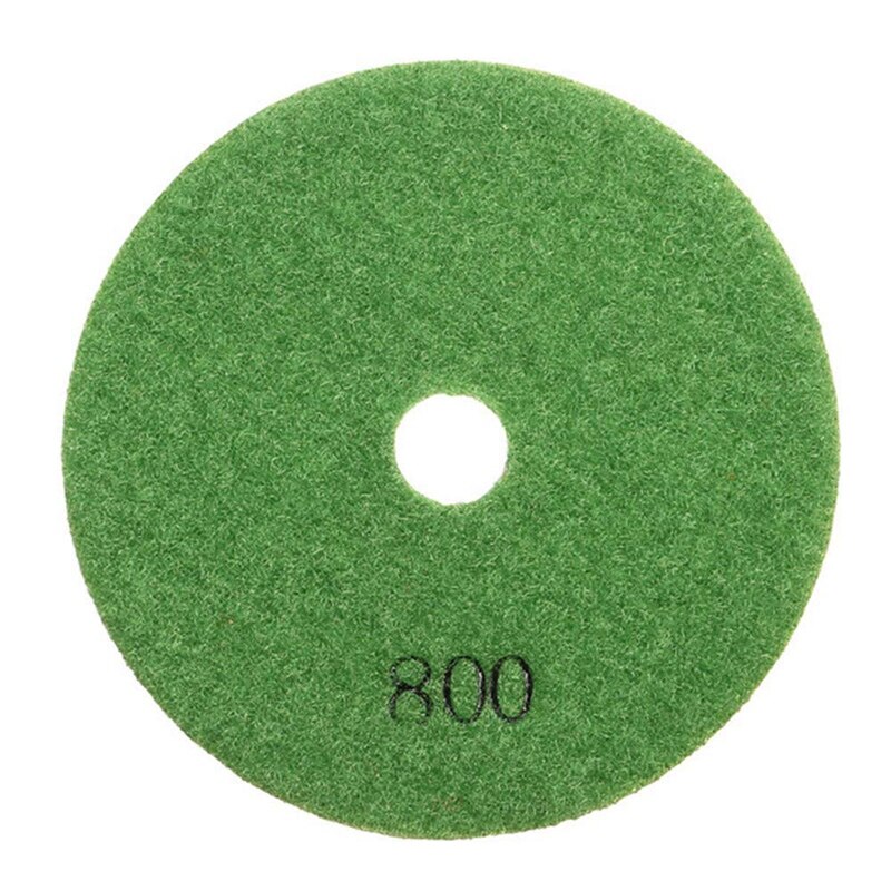 15 Stks/set 4 Inch 30-6000 Grit Diamant Polijsten Pads Met Backer Pad Rep Sticks Steen Nat Droog Graniet beton Marmer Gereedschap
