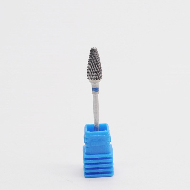 Fresas de laboratorio de dentista, máquina de brocas de carburo de tungsteno, cortador de uñas, lima de uñas, broca de carburo de manicura: 1Pcs B