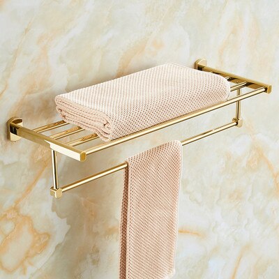 Bathroom Accessories Set Brass Gold Towel Rack Toilet Brush Holder Corner Shelf Paper Holder Soap Dish Hooks Bath Hardware Sets