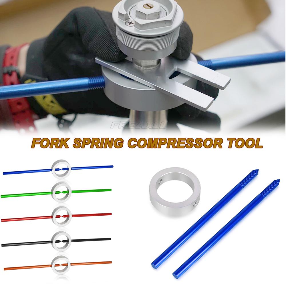 Universele Motorfiets Vork Lente Compressor Reparatie Tool Voor Exc Sxf Yamaha Kawasaki Honda Bmw Suzuki Ducati Accessoires