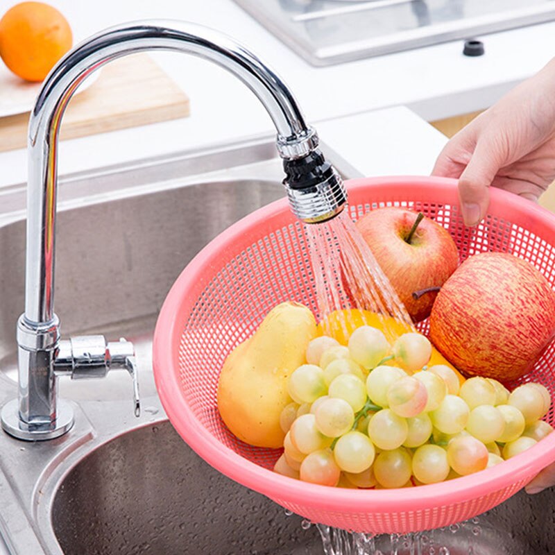Bubbler agua burbujeador de la llave de la cocina de Casa grifo agua burbujas baño cabeza de ducha Filtro de ahorro de agua de Ducha