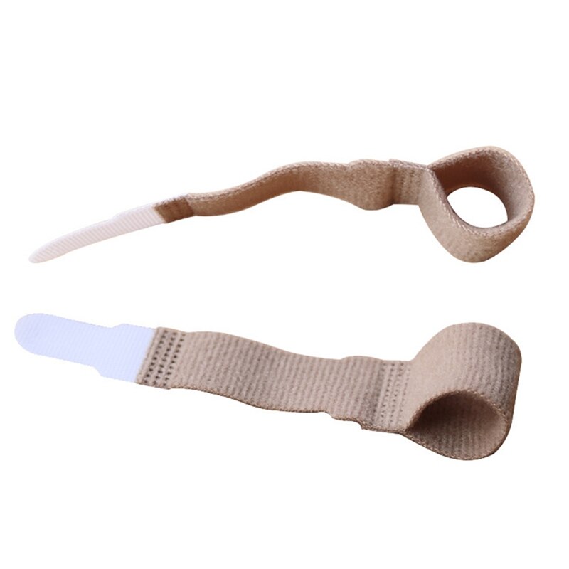 Stof tå finger glattejern hammer tå hallux valgus korrektor bandage tå separator skinne wrap fod båre pleje værktøj