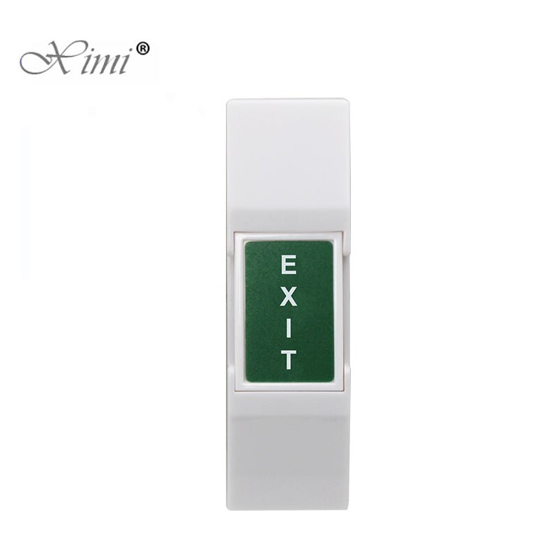 Switch for Entry Access Control System for All Electric Lock PC Fireproof Plastic request to Door Exit Button Emergency Push: E18E