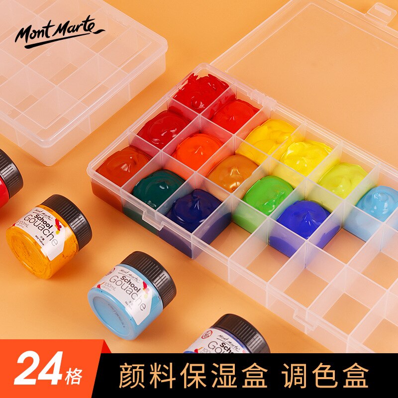 Mengmate 24 Ge Schilderen Doos Massa Grafische Art Kleur Doos Studio Pigment Hydraterende Kleur Doos
